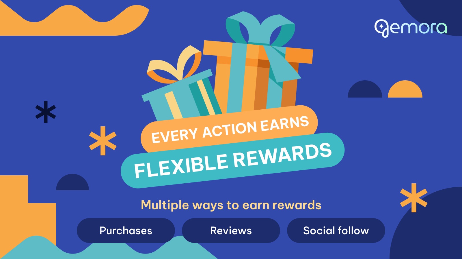 Every action earns flexible rewards